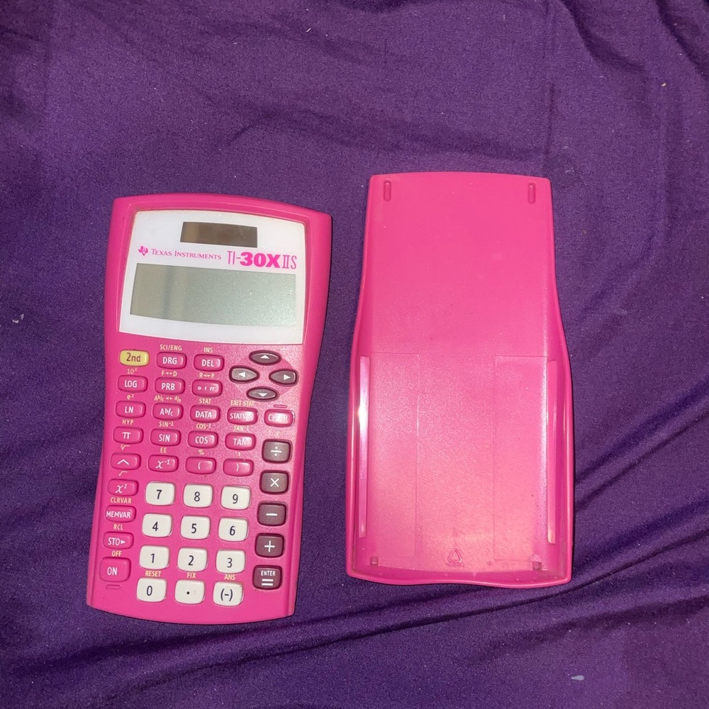 Texas Instruments Pink Scientific Calculator